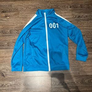 Blue and white Squid Game tracksuit Top #SquidGame #
